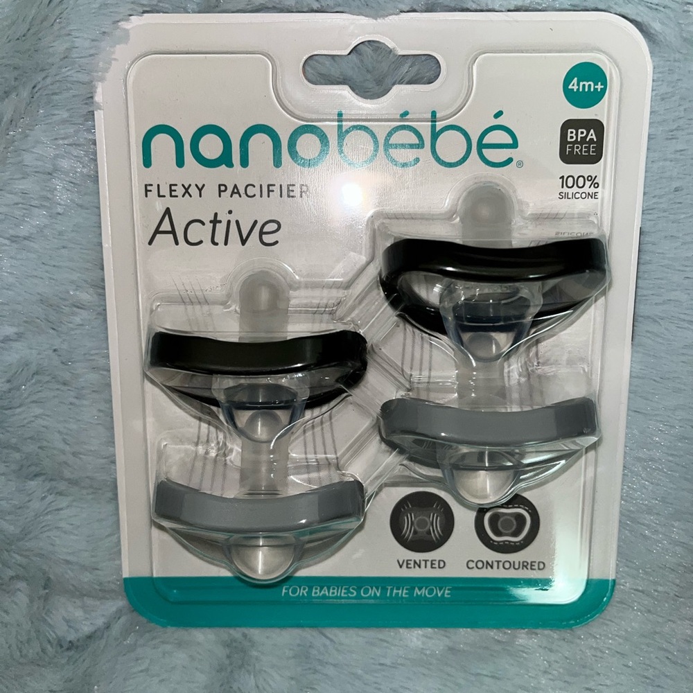 •Nanobebe Flexy Pacifier Active